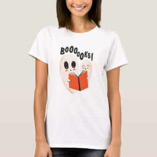 Camiseta Livro do Halloween Ghosts Book