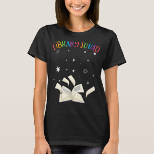 Camiseta Livro do worm Bibliotecário do Esquadrão da Biblio