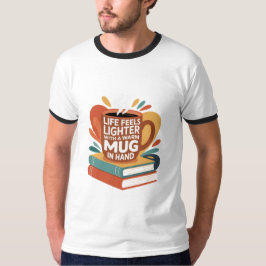 Camiseta Livro e Brew Bliss