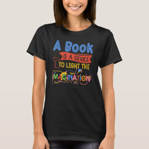 Camiseta Livro É Um Dispositivo Para Lutar O Livro Da Imagi