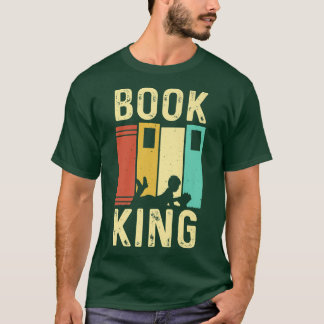 Camiseta Livro Engraçado Design de Homens Pais Leitores Li
