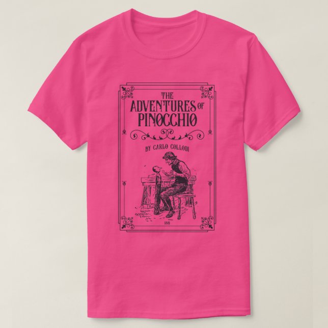 Camiseta livro infantil de conto de fadas (Frente do Design)