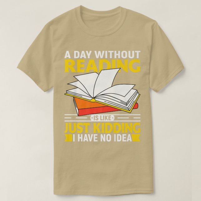 Camiseta Livro Lover Bibliotecário do Cuspto Humor Livro de (Frente do Design)