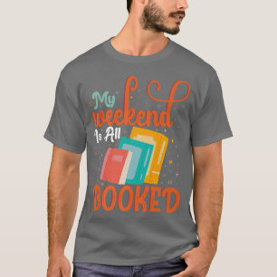 Camiseta Livro Lover Semanal Bookworm Pun Book Leitura Tet