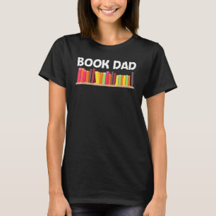Camiseta Livro Para Pai Autor Bibliófilo Biblioteca