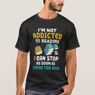 Camiseta Livro Reader Livro Livro Para Mulheres Livro