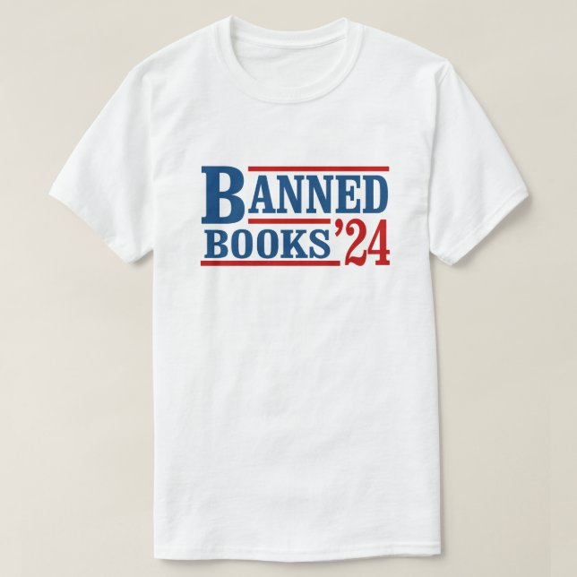 Camiseta Livros Banidos 2024 (Frente do Design)