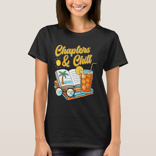 Camiseta Livros - Capítulos E Chillé (Frente)