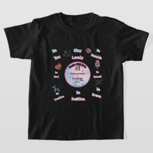 Camiseta Livros De Pensamento Positivo Com Brie