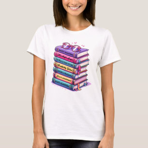 Camiseta Livros de positividade