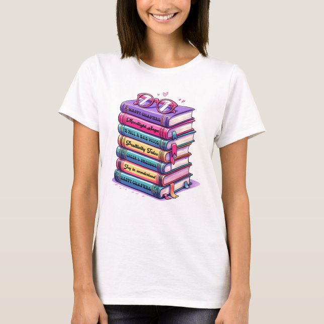 Camiseta Livros de positividade (Frente)