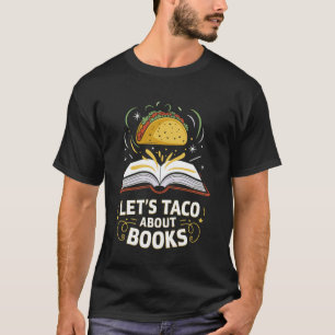 Camiseta Livros de Taco Engraçados Professora Mexicana de L