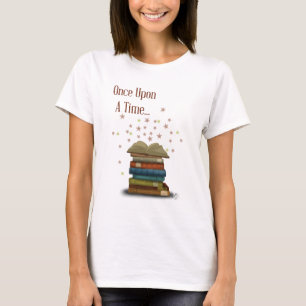 Camiseta Livros De Uma Vez
