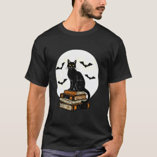 Camiseta Livros do Gato Preto Lua Cheia