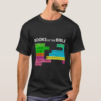 Camiseta Livros do Pastor Seminário de Mesas Periódica de B