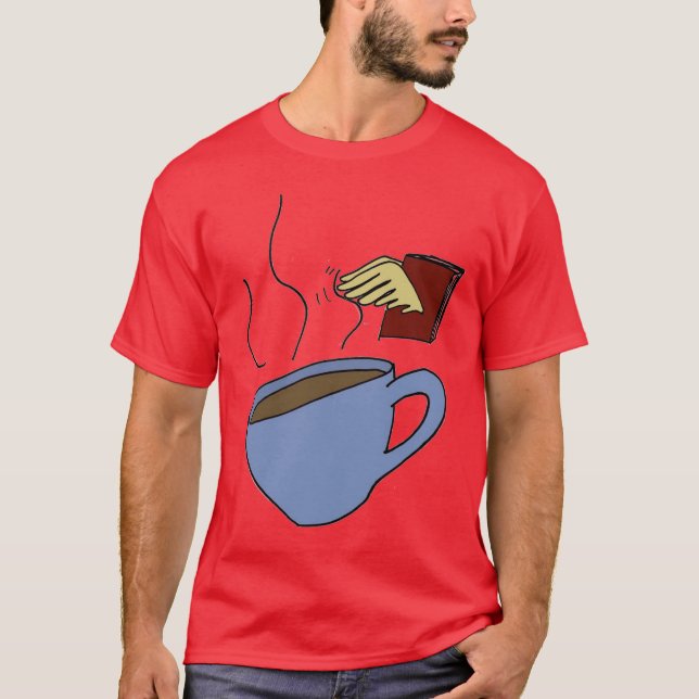Camiseta Livros e café (Frente)