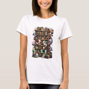 Camiseta Livros e Dragões