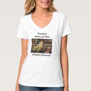 Camiseta livros e presentes Gnawbone