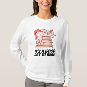 Camiseta Livros - É um bom dia para ler