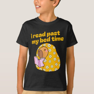 Camiseta Livros engraçados de capivara amante bibliotecário