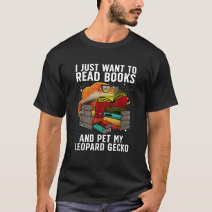 Camiseta Livros legal Para Mulheres Leopardo Livro Pet Lo