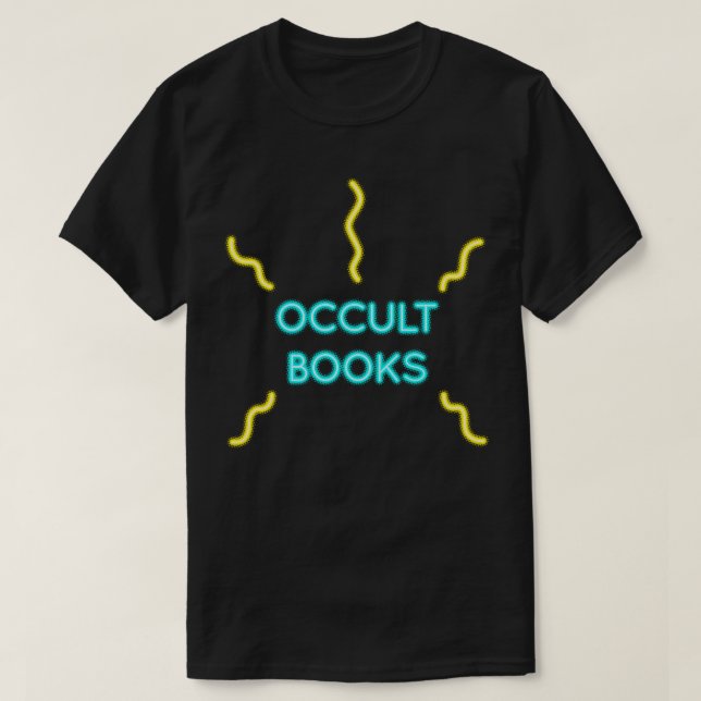 Camiseta Livros ocultos (Frente do Design)