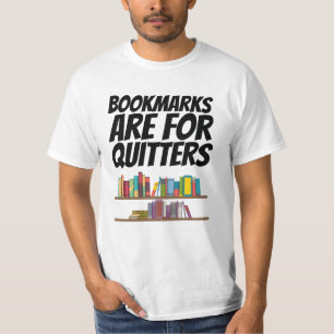 Camiseta Livros - Os Marcadores São Para Caixas