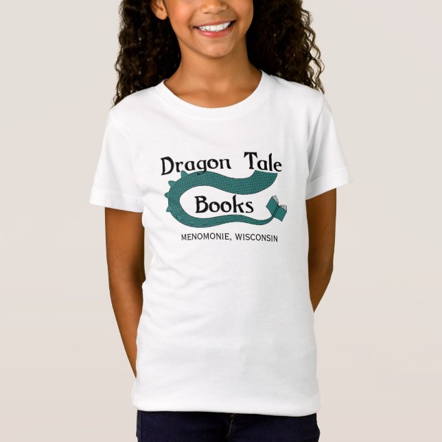 Camiseta Livros sobre Dragões (Frente)