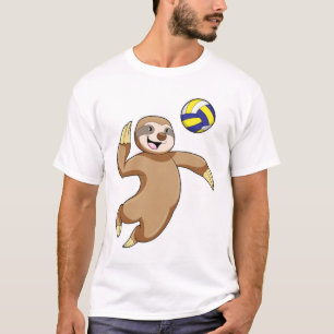 Camiseta Lixo como Voleibol
