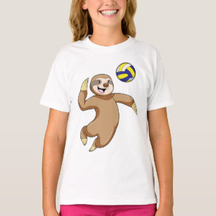 Camiseta Lixo como Voleibol