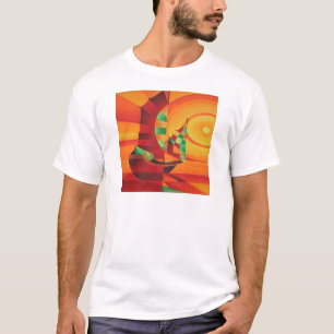 Camiseta Lixo Cubista No Mar Vermelho