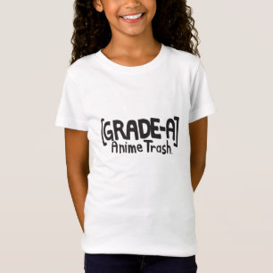 CAMISETA LIXO DO ANIME DE GRADE-A