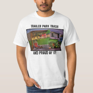 Camiseta Lixo do parque de caravanas