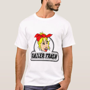 Camiseta Lixo do reboque