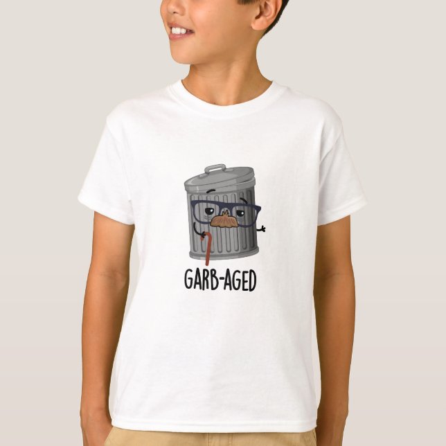 Camiseta Lixo Engraçado, de Garb, pode ser jogado (Frente)