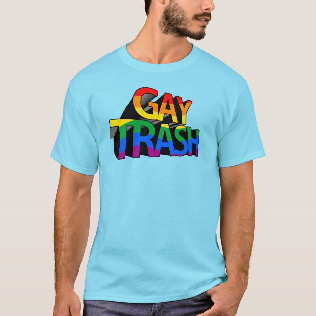 Camiseta Lixo Gay (Frente)