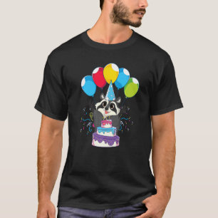 Camiseta Lixo Panda Festa de aniversário Floresta Animal Cu