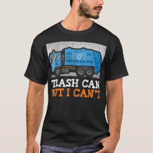 Camiseta Lixo pode mas não posso Reciclagem Lixo do Caminho