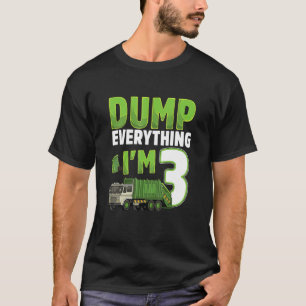 Camiseta Lixo Reciclagem Infantil de 3 Anos