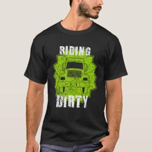 Camiseta Lixo Sorrindo Ventiladores Sujos Dia do Reciclagem
