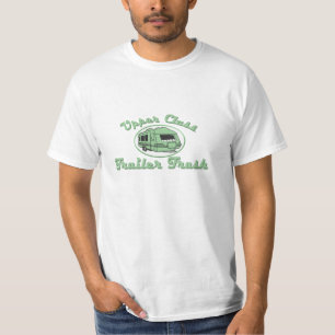 Camiseta Lixo superior do reboque