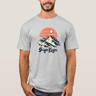 Camiseta Lixos da Serenidade: Shiga Kogens Essência de Esqu