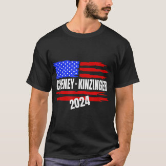 Camiseta Liz Cheney Adam Kinzinger para o Presidente 2024