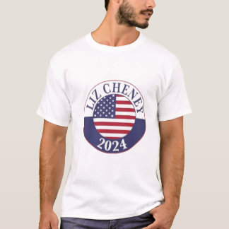 Camiseta liz cheney diz citações políticas de 2024