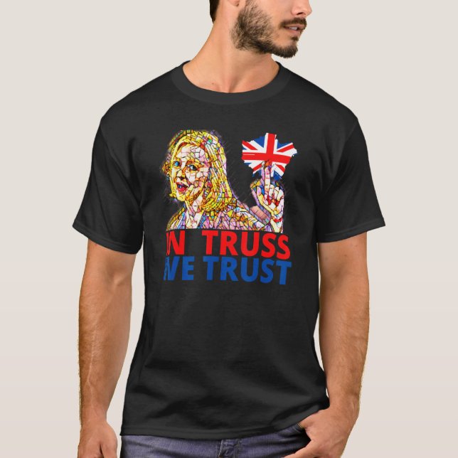 Camiseta Liz Truss  Richi Sunak British Wealthy Tory member (Frente)