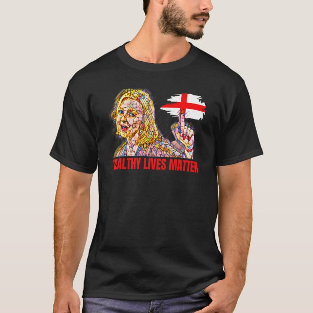 Camiseta Liz Truss Richi Sunak, Primeiro-Ministro britânico (Frente)