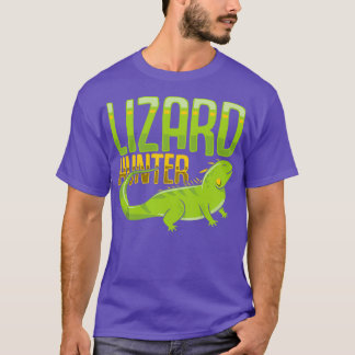 Camiseta Lizard Catcher Amante de os animais Child
