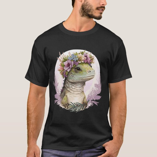 Camiseta Lizard - Coroa Flor Cugado (Frente)
