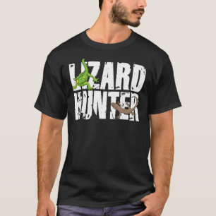 Camiseta Lizard Hunter Lizzy Summoner Gecko Echsenfan Lizar