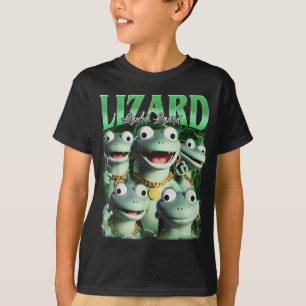 Camiseta Lizard Lizard Lizard Funny Meme Lizard Bootleg Wei